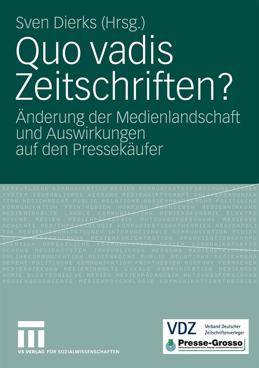 Vorderes Coverbild Quo vadis Zeitschriften?