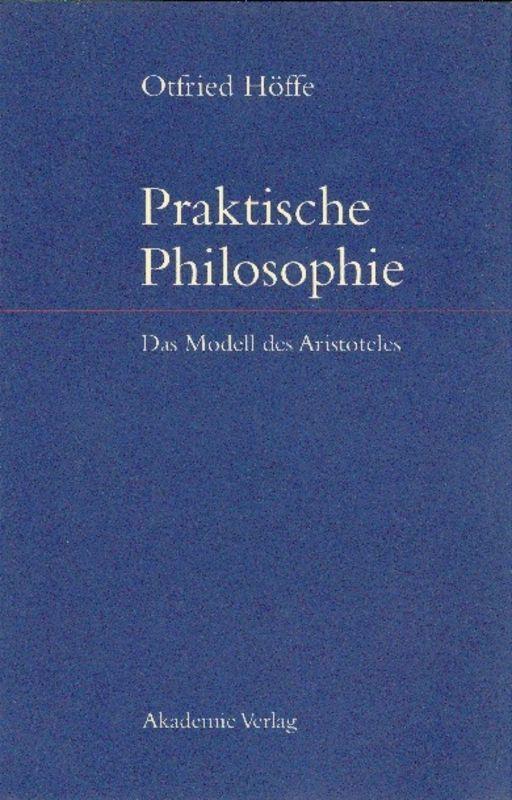 Vorderes Coverbild Praktische Philosophie
