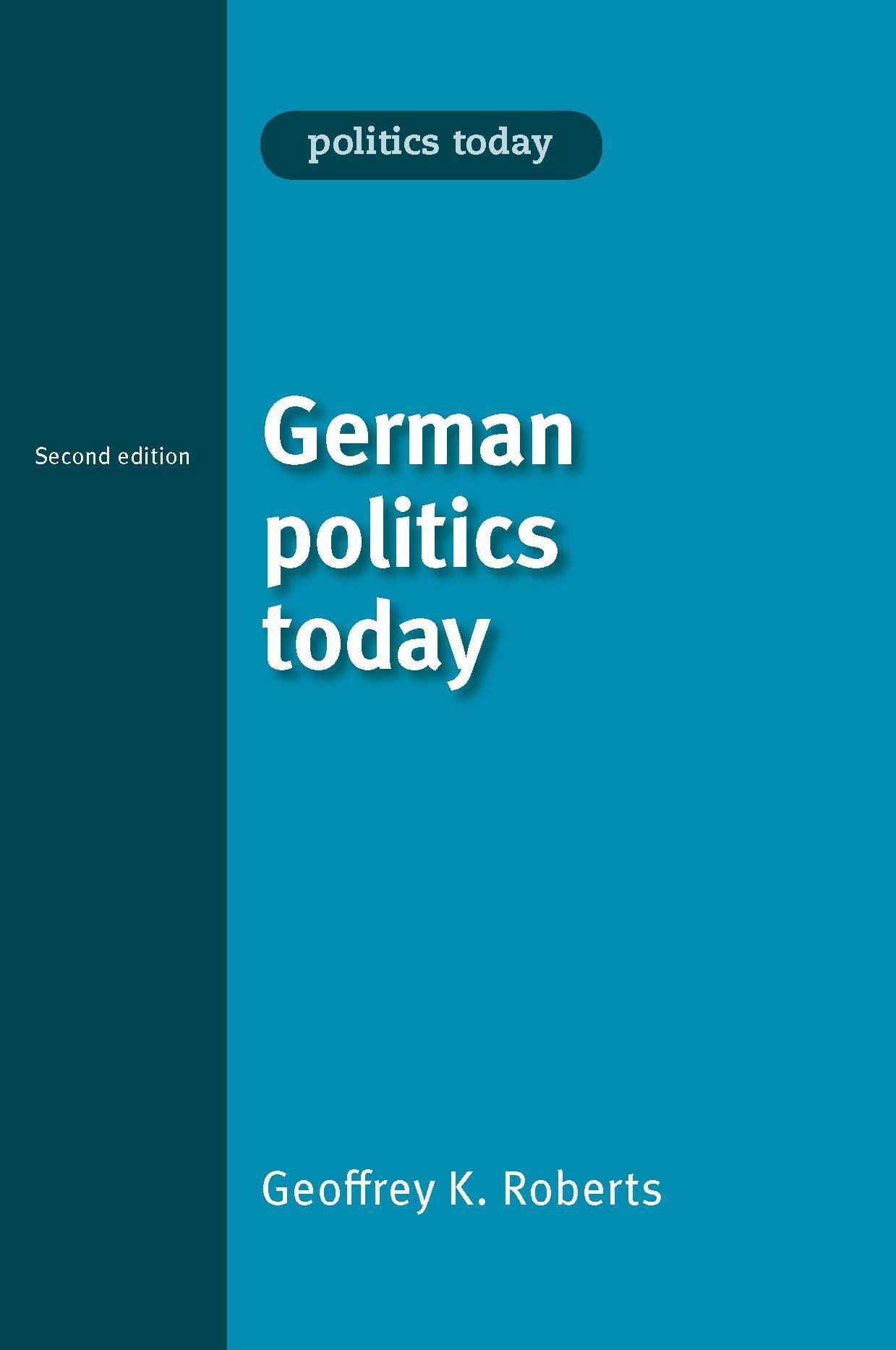 Vorderes Coverbild German Politics Today