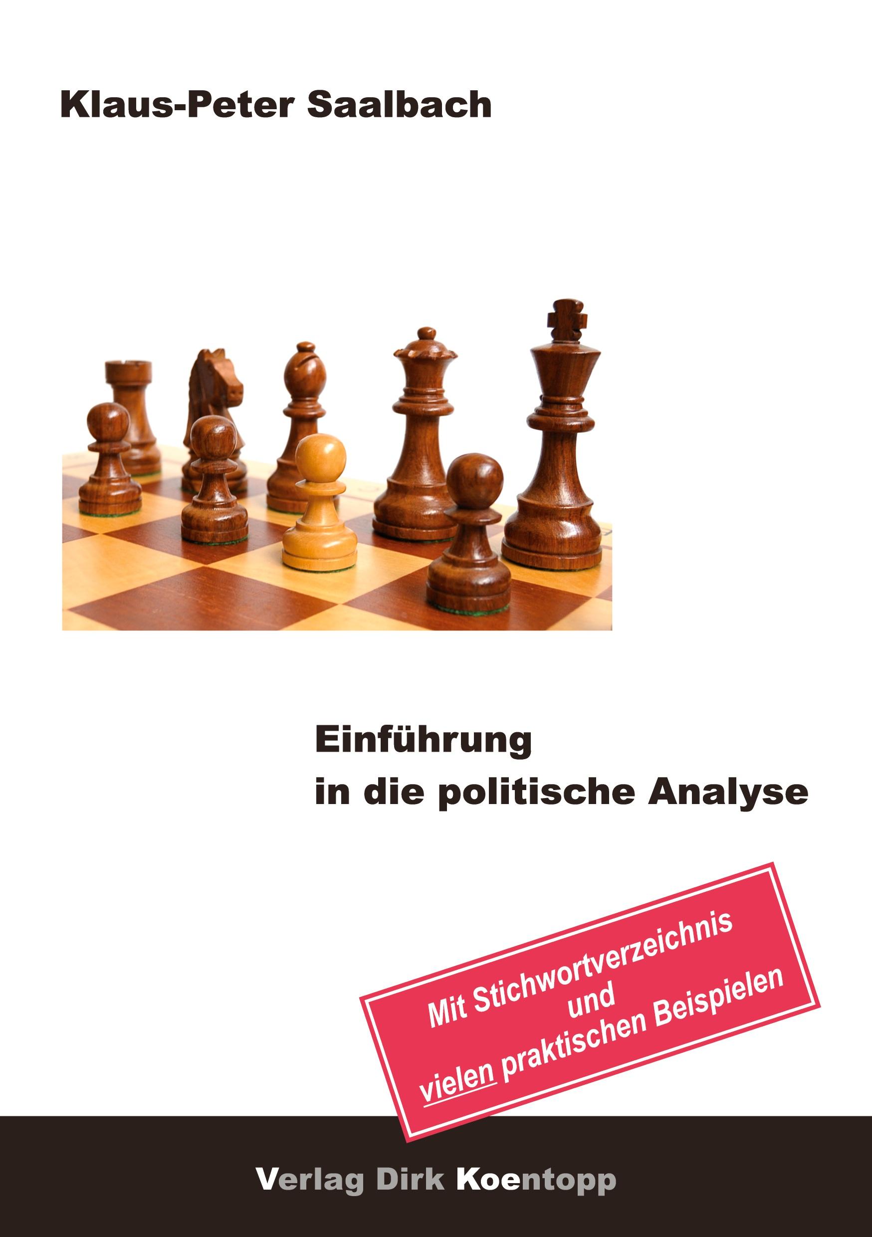 Vorderes Coverbild Einführung in die politische Analyse