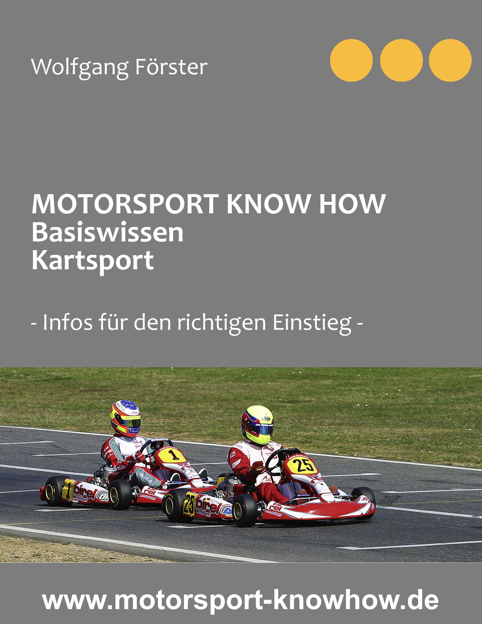 Vorderes Coverbild Motorsport Know How Basiswissen Kartsport