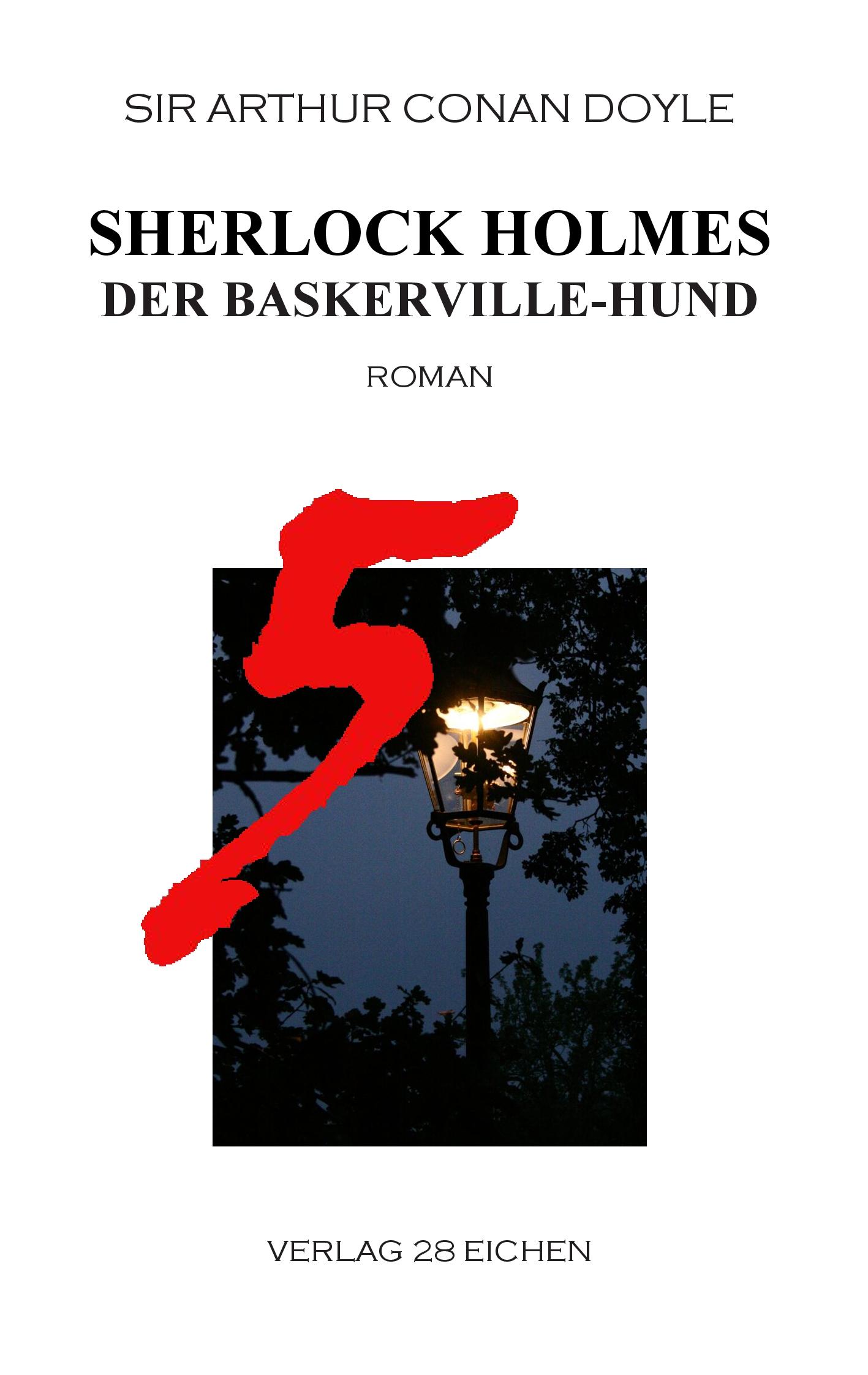 Vorderes Coverbild Sherlock Holmes 5 Der Baskerville-Hund