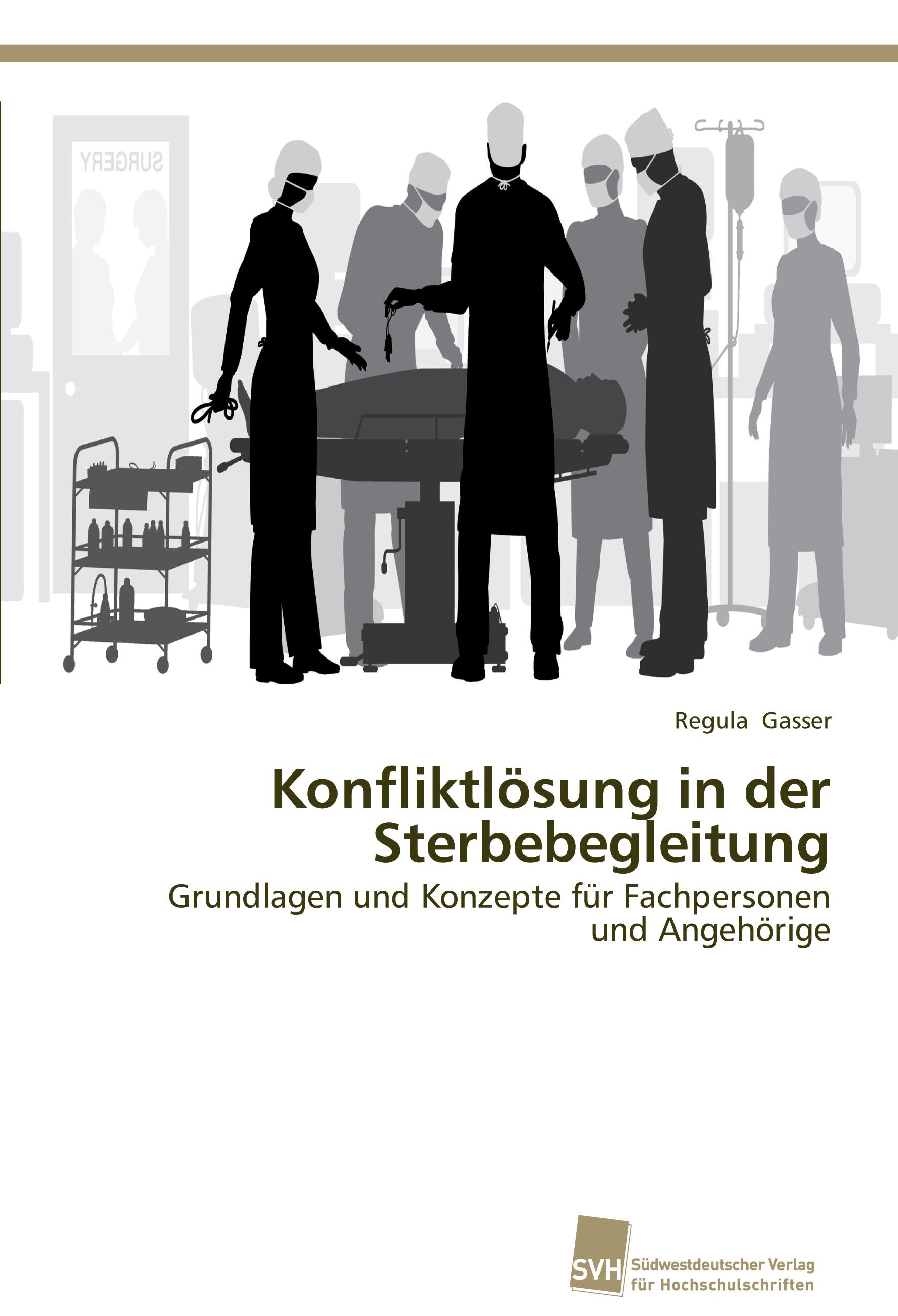 Vorderes Coverbild Konfliktlösung in der Sterbebegleitung