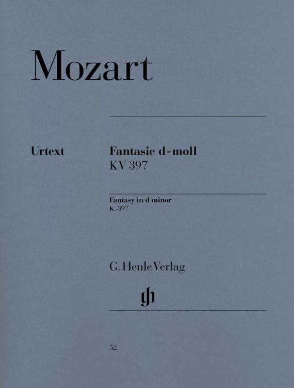 Vorderes Coverbild Mozart, Wolfgang Amadeus - Fantasie d-moll KV 397 (385g)