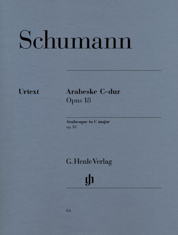 Vorderes Coverbild Schumann, Robert - Arabeske C-dur op. 18