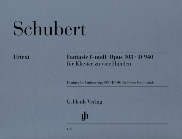 Vorderes Coverbild Fantasie f-moll op. 103 D 940