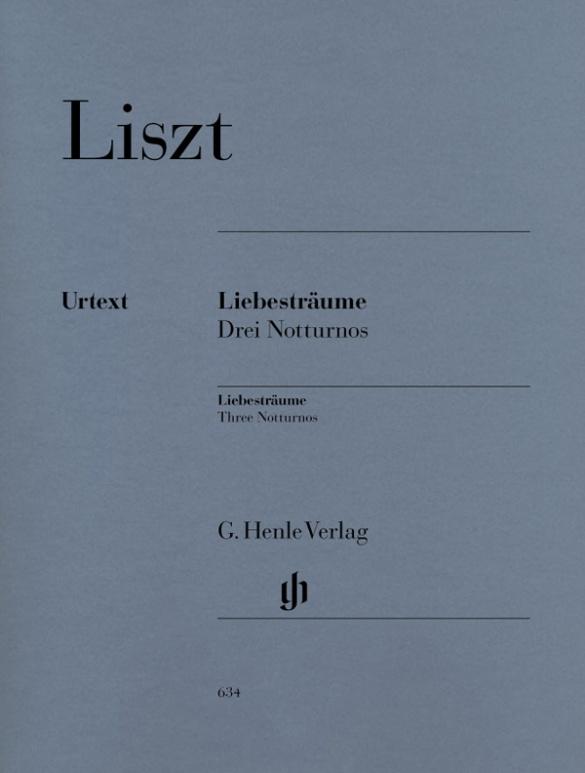 Vorderes Coverbild Liszt, Franz - Liebesträume, 3 Notturnos