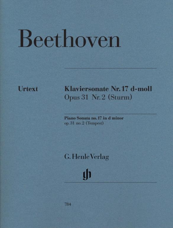 Vorderes Coverbild Klaviersonate Nr. 17 d-moll op. 31,2 [Sturmsonate]