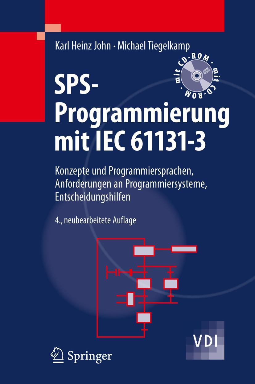 Vorderes Coverbild SPS-Programmierung mit IEC 61131-3