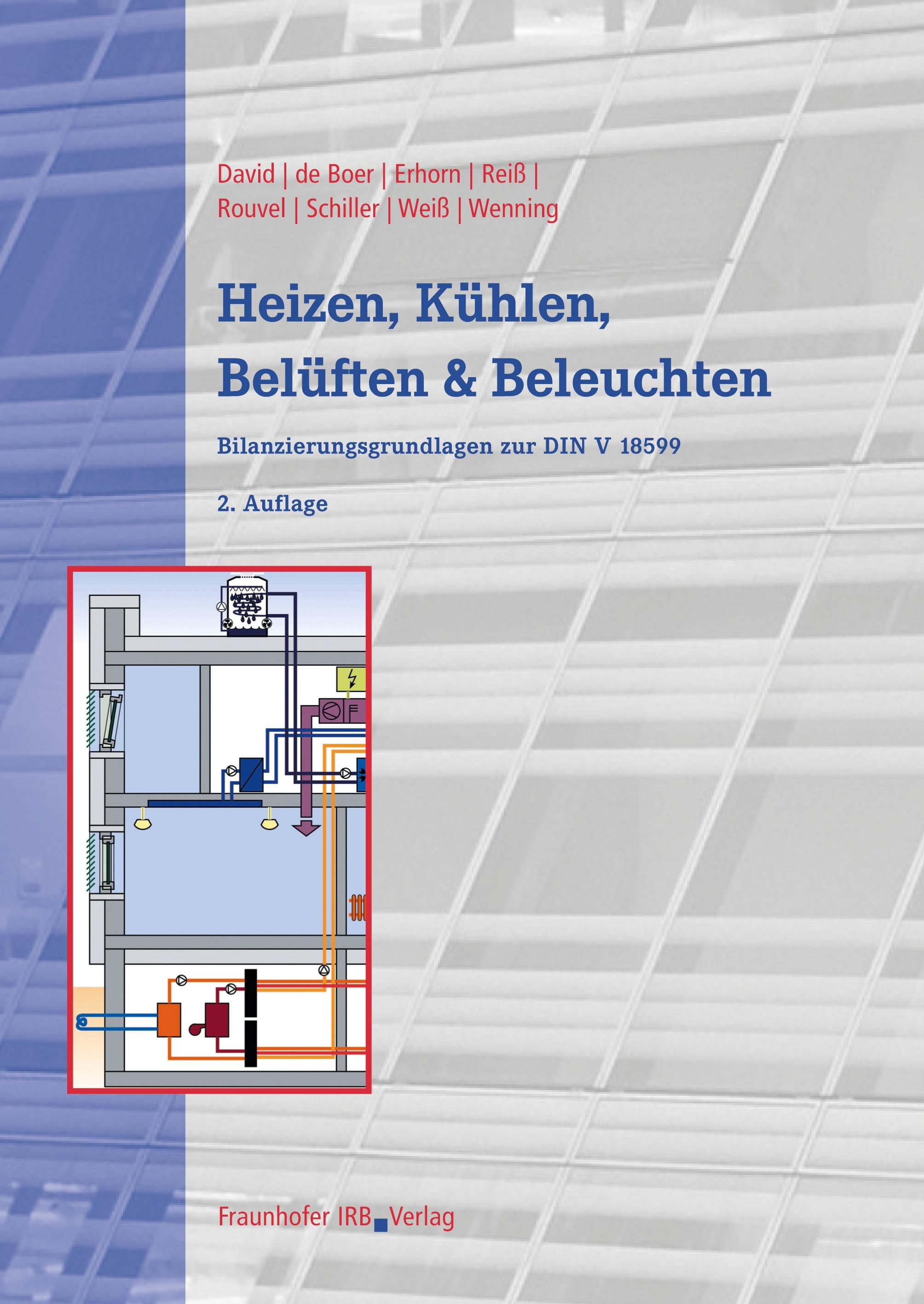 Vorderes Coverbild Heizen, Kühlen, Belüften und Beleuchten.