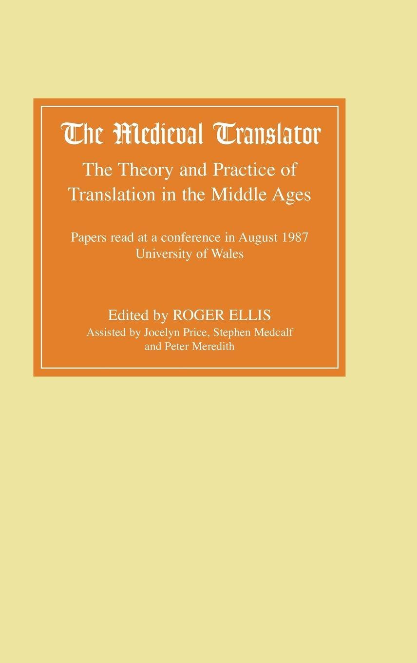 Vorderes Coverbild The Medieval Translator