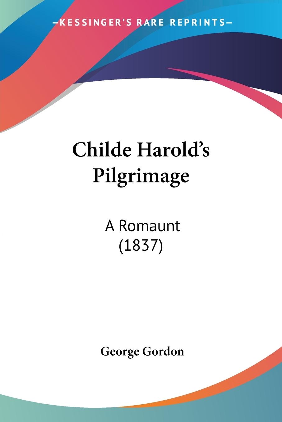 Vorderes Coverbild Childe Harold's Pilgrimage