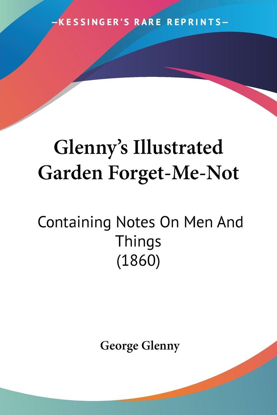 Vorderes Coverbild Glenny's Illustrated Garden Forget-Me-Not