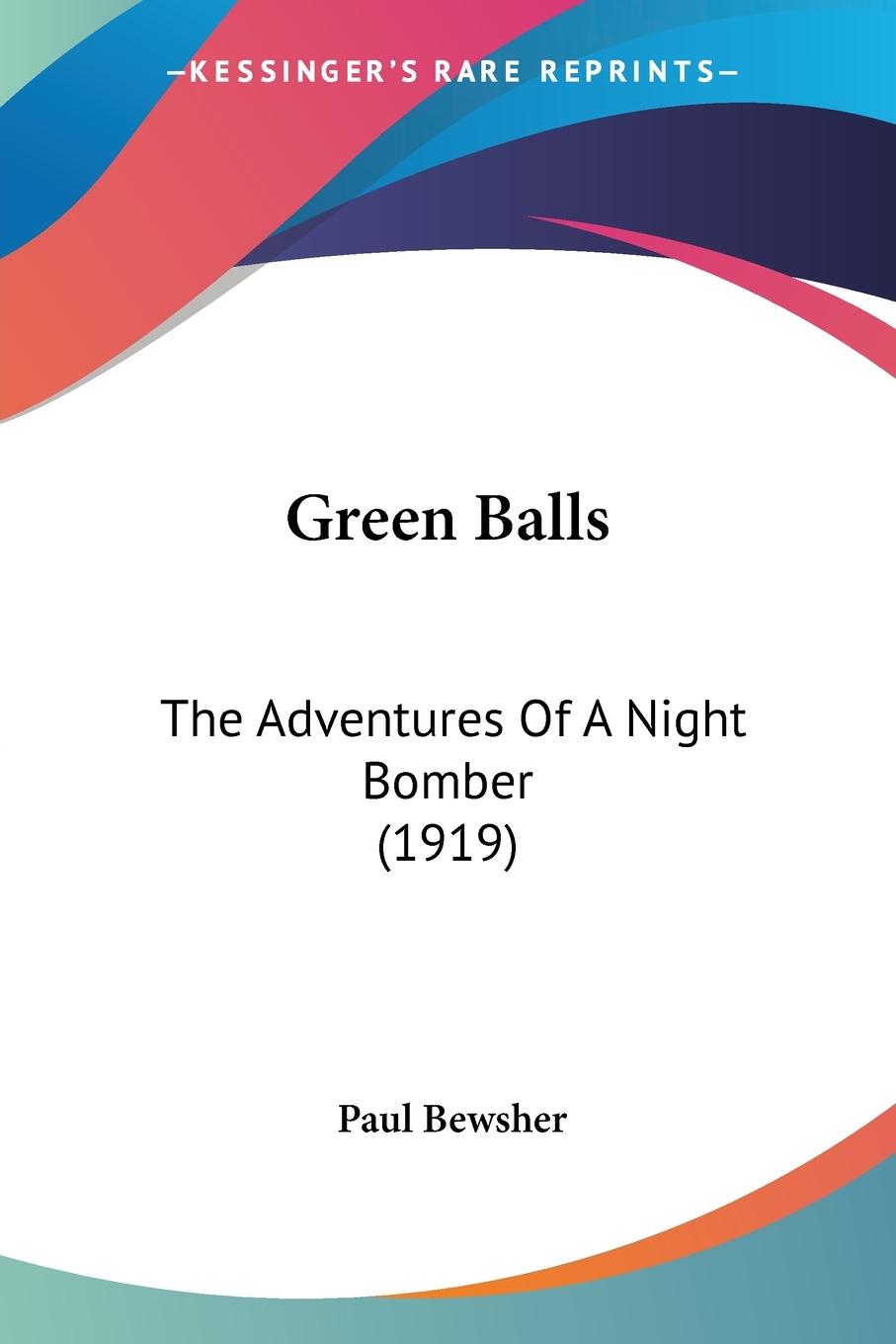 Vorderes Coverbild Green Balls