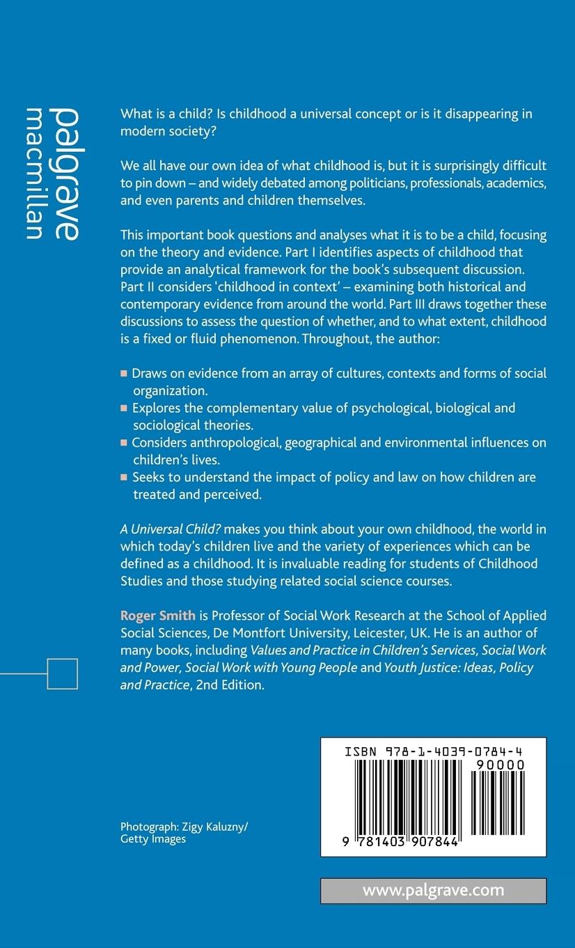 Rückseitencover A Universal Child?