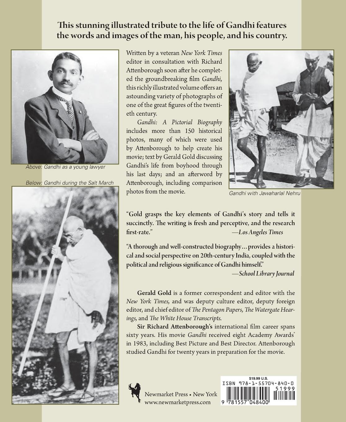 Rückseitencover Gandhi