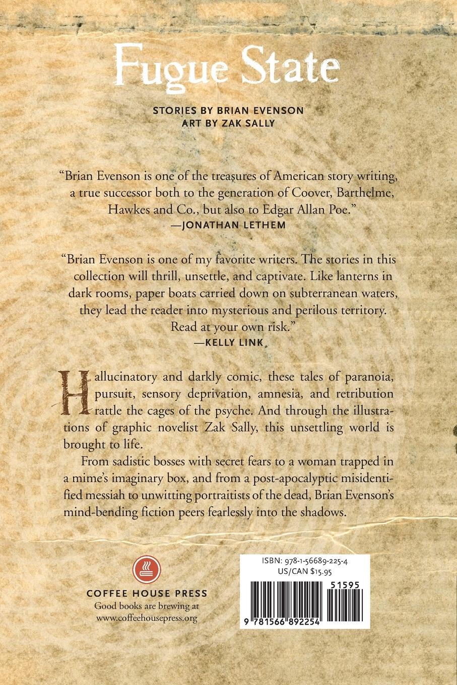 Rückseitencover Fugue State