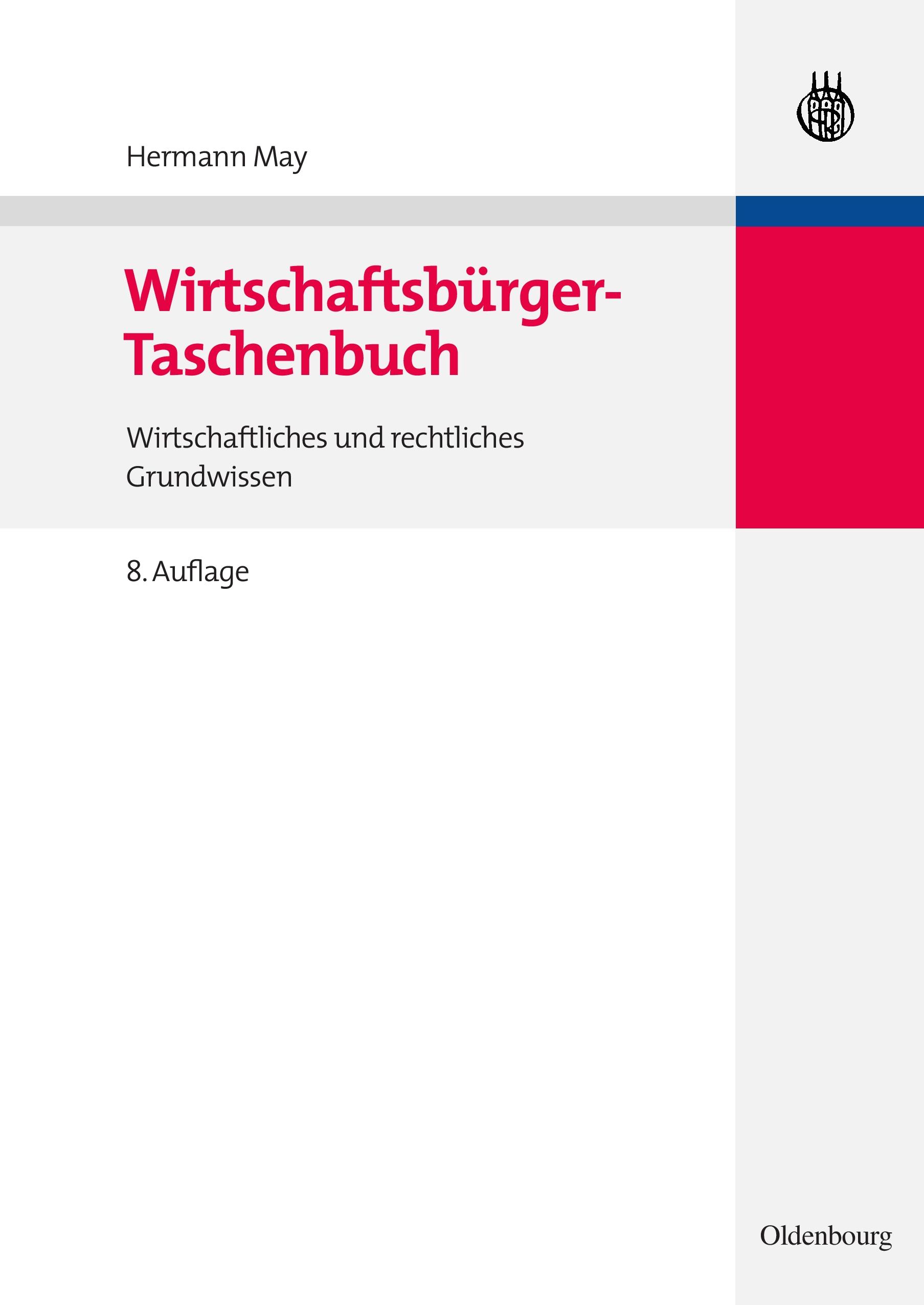Vorderes Coverbild Wirtschaftsbürger-Taschenbuch