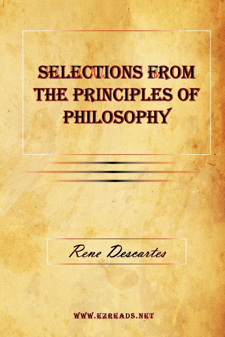 Vorderes Coverbild Selections From The Principles of Philosophy