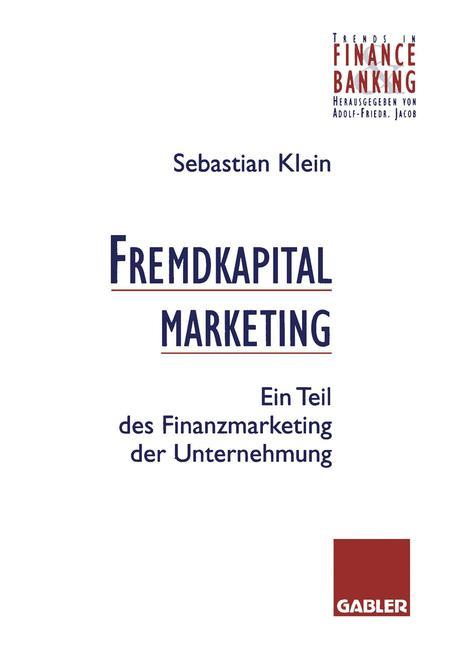 Vorderes Coverbild Fremdkapitalmarketing