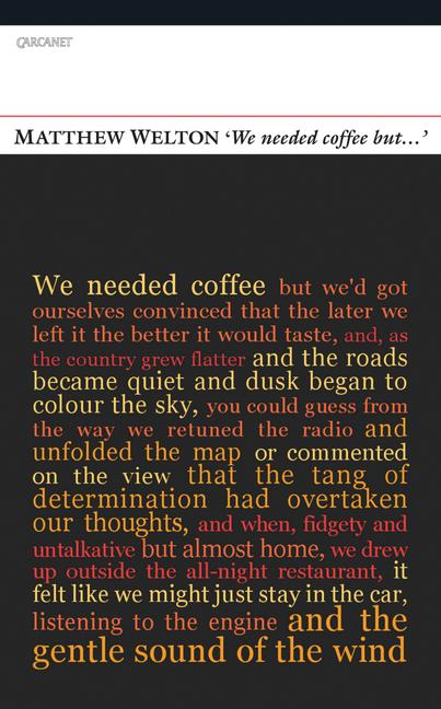 Vorderes Coverbild 'We Needed Coffee But . . .'