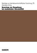 Vorderes Coverbild Bewertung von Zinsoptionen bei stochastischer Zinsvolatilität