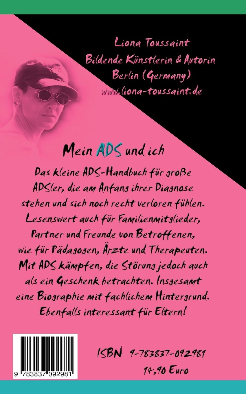 Rückseitencover Mein ADS und ich