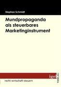 Vorderes Coverbild Mundpropaganda als steuerbares Marketinginstrument