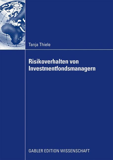 Vorderes Coverbild Risikoverhalten von Investmentfondsmanagern