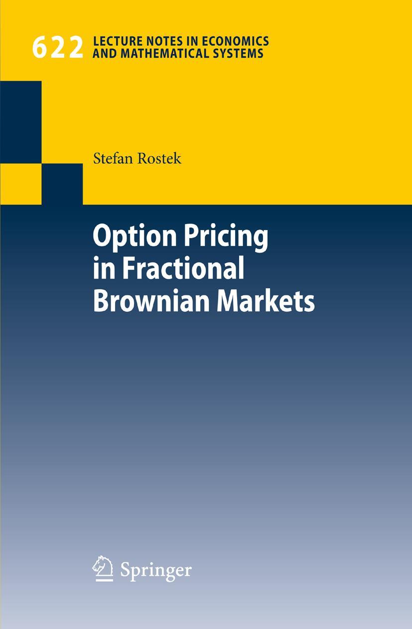 Vorderes Coverbild Option Pricing in Fractional Brownian Markets