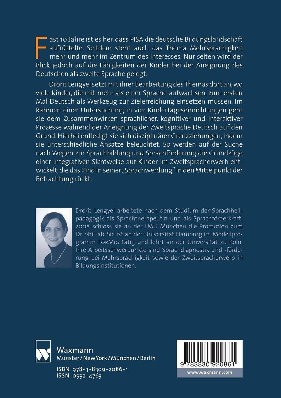 Rückseitencover Zweitspracherwerb in der Kita