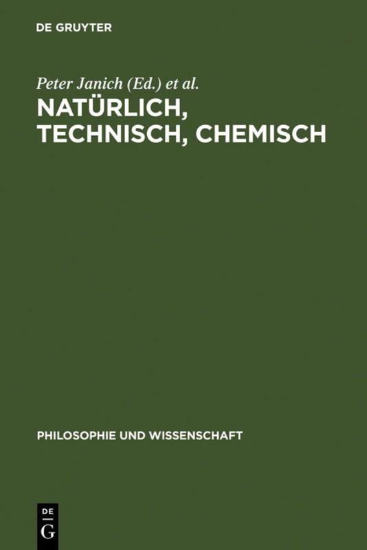 Vorderes Coverbild Natürlich, technisch, chemisch