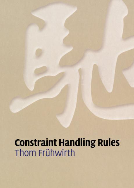 Vorderes Coverbild Constraint Handling Rules