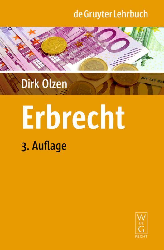 Vorderes Coverbild Erbrecht