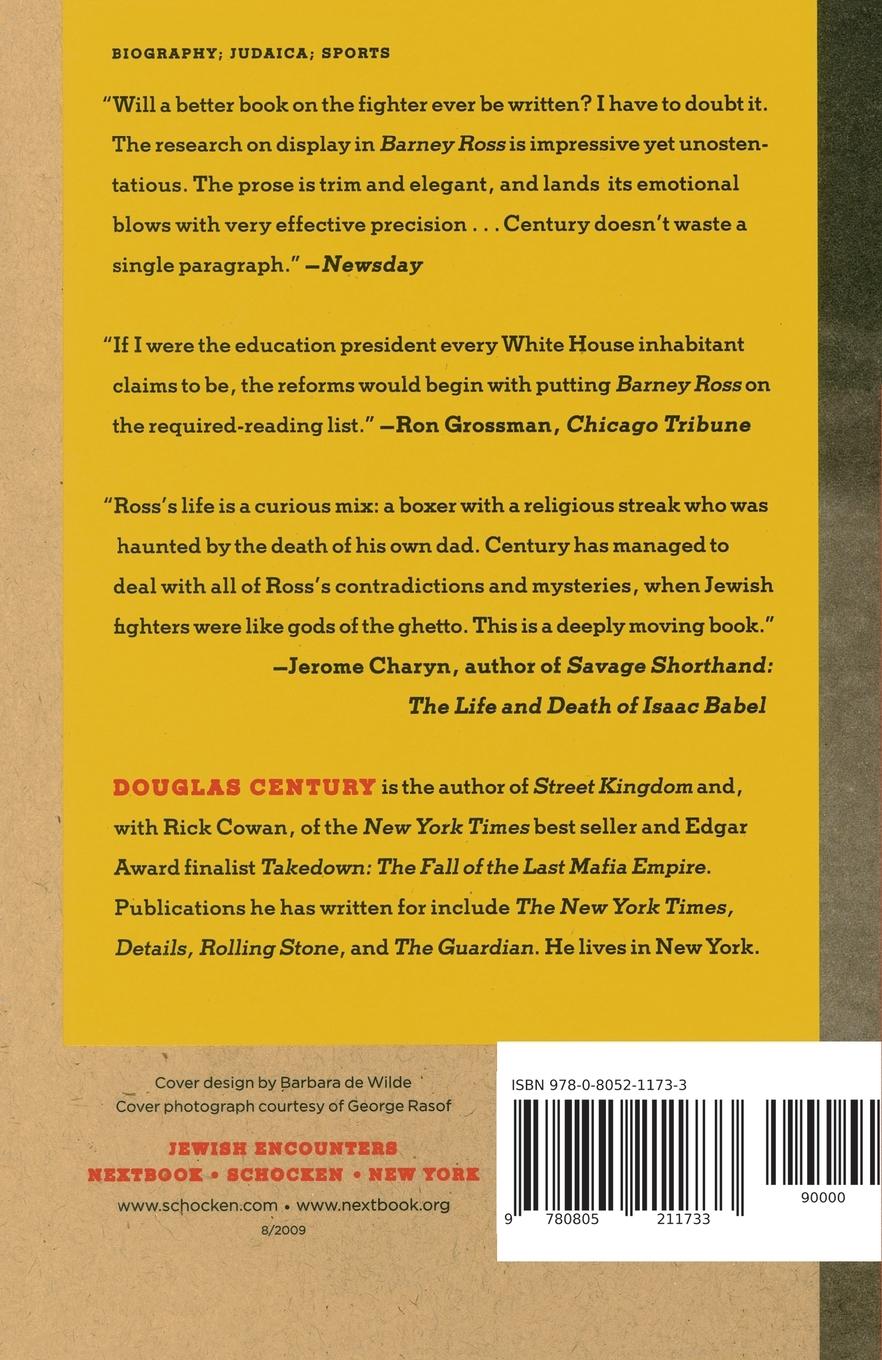 Rückseitencover Barney Ross