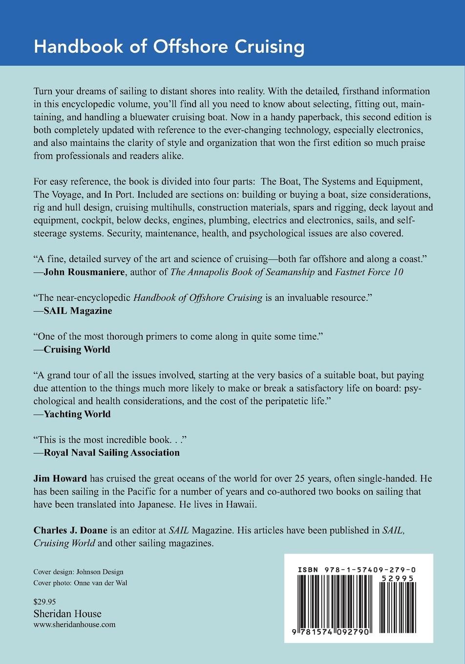 Rückseitencover Handbook of Offshore Cruising