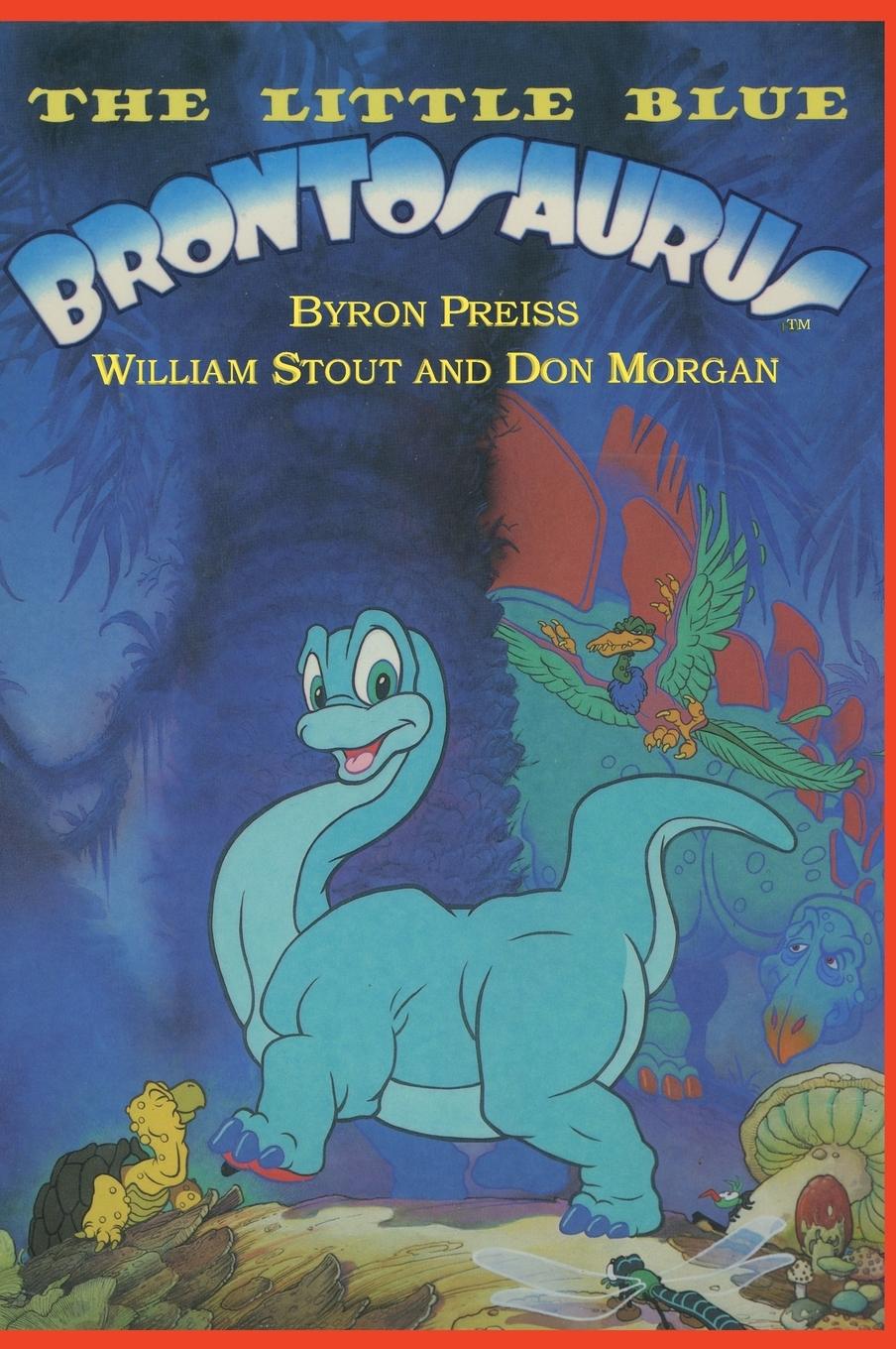 Vorderes Coverbild The Little Blue Brontosaurus