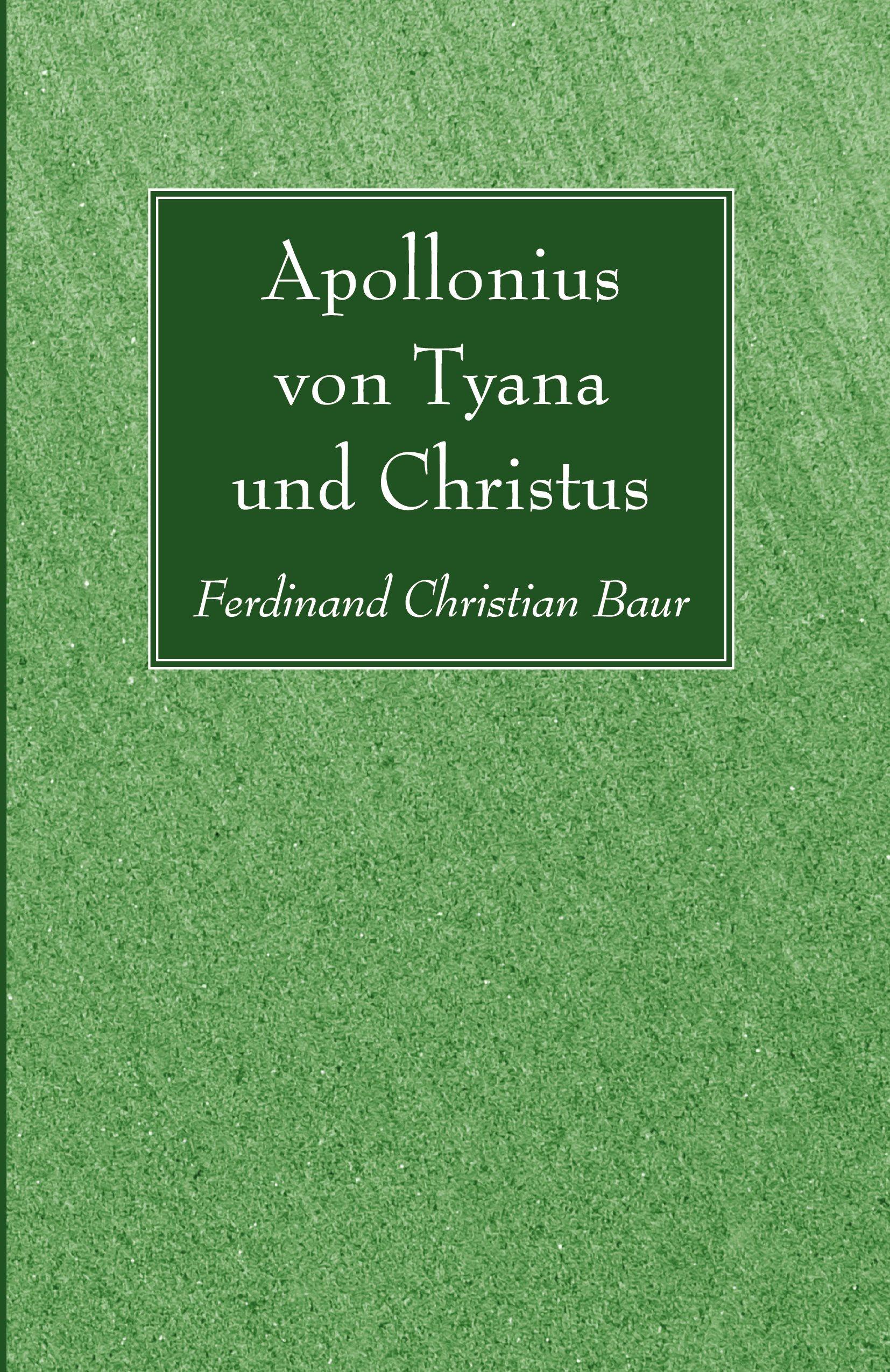 Vorderes Coverbild Apollonius von Tyana und Christus
