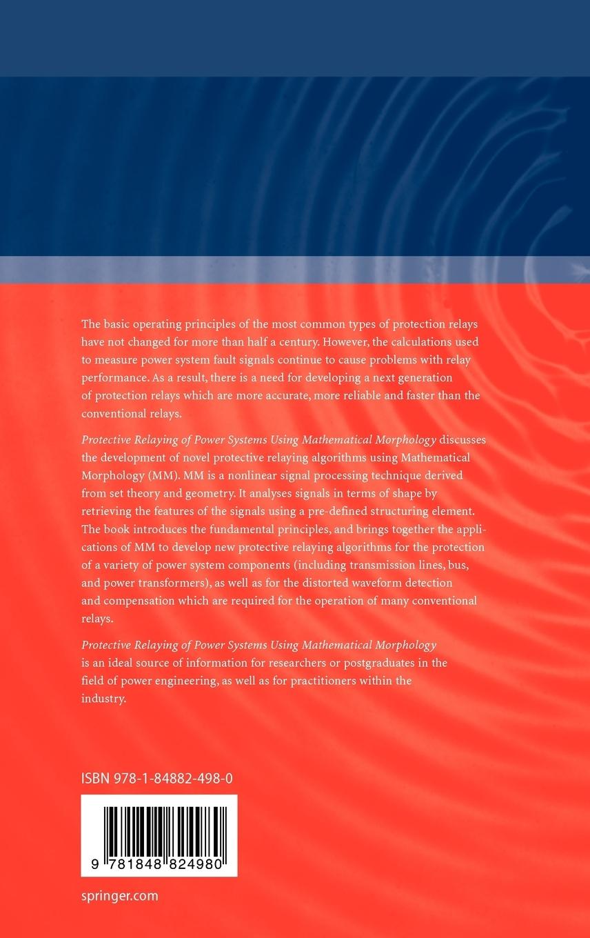 Rückseitencover Protective Relaying of Power Systems Using Mathematical Morphology