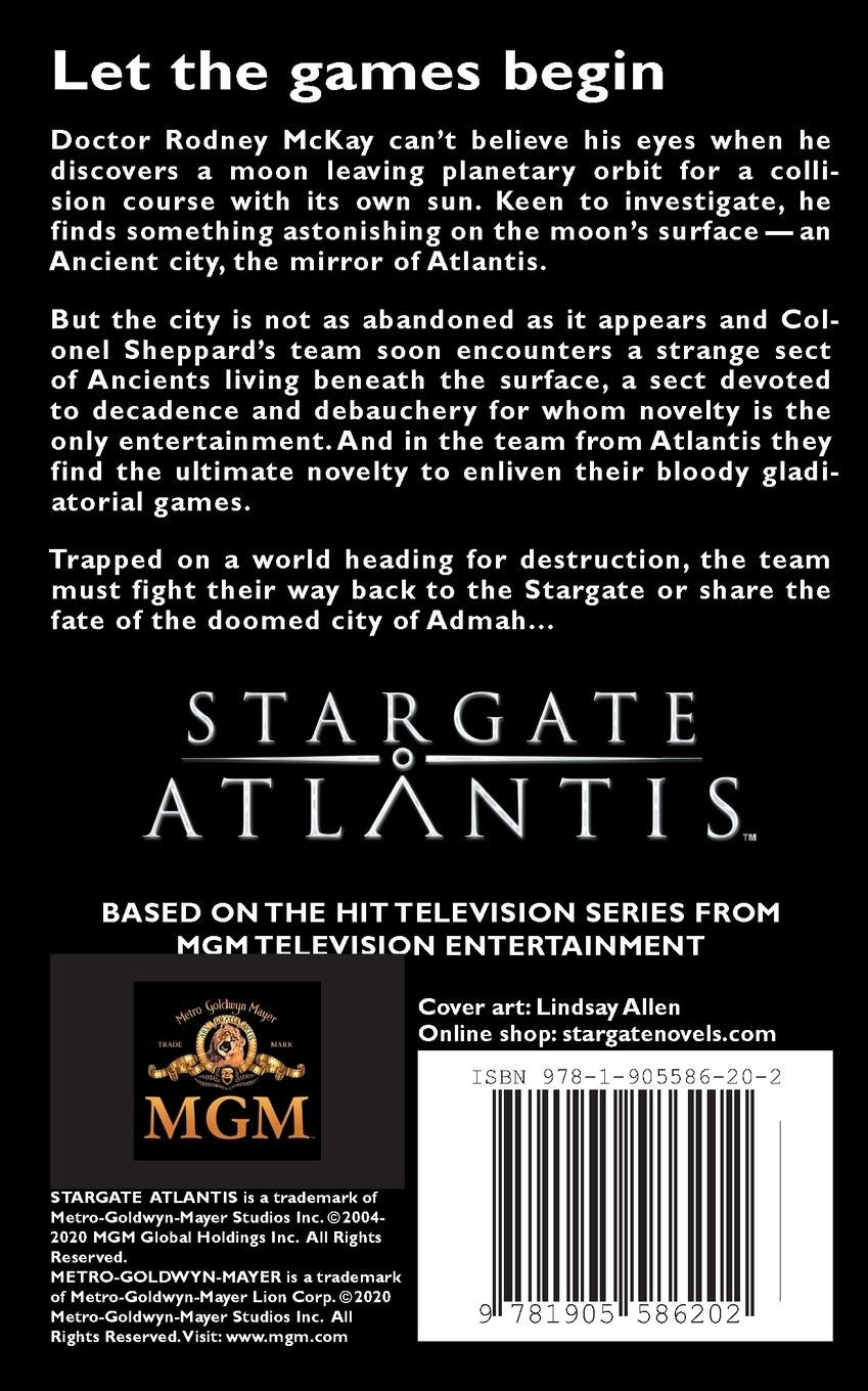 Rückseitencover STARGATE ATLANTIS Brimstone