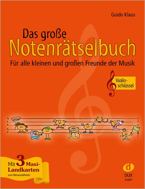 Vorderes Coverbild Das große Notenrätselbuch