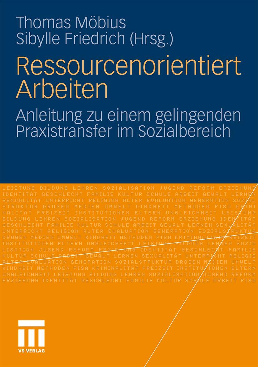 Vorderes Coverbild Ressourcenorientiert Arbeiten