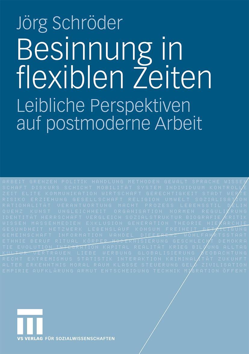 Vorderes Coverbild Besinnung in flexiblen Zeiten