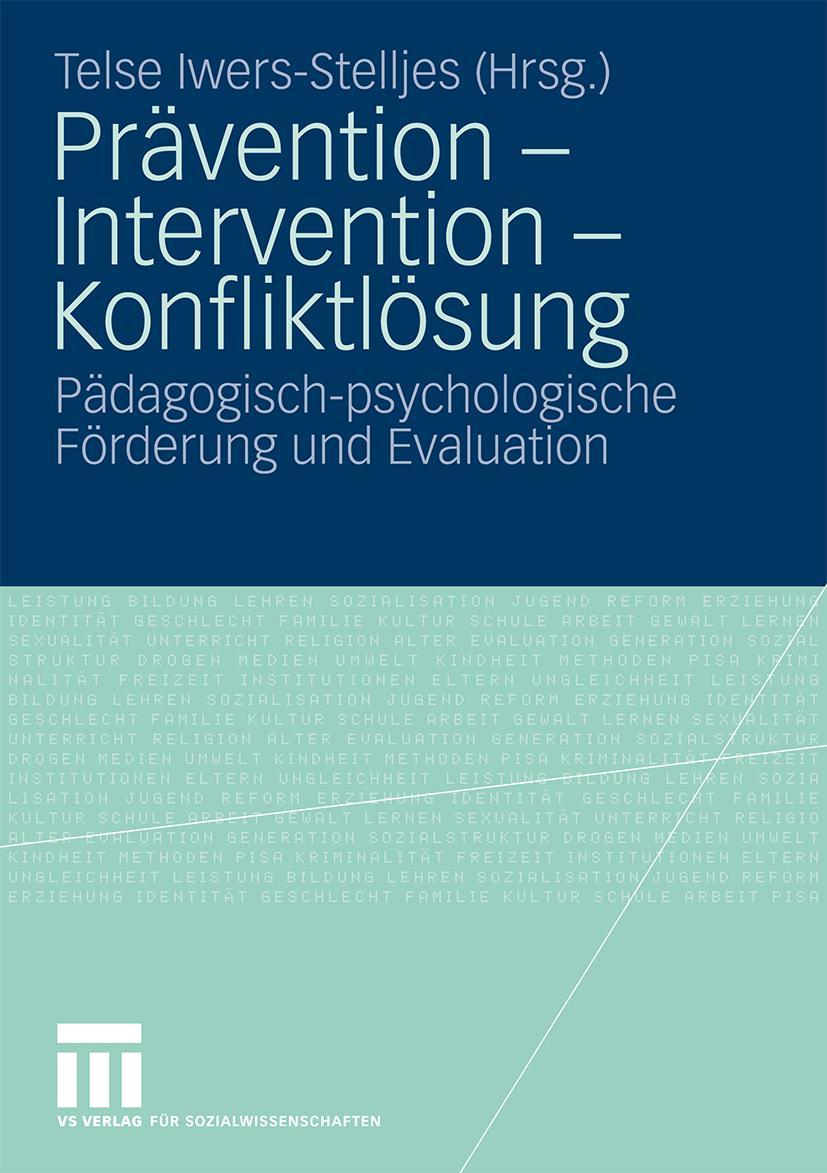 Vorderes Coverbild Prävention - Intervention - Konfliktlösung