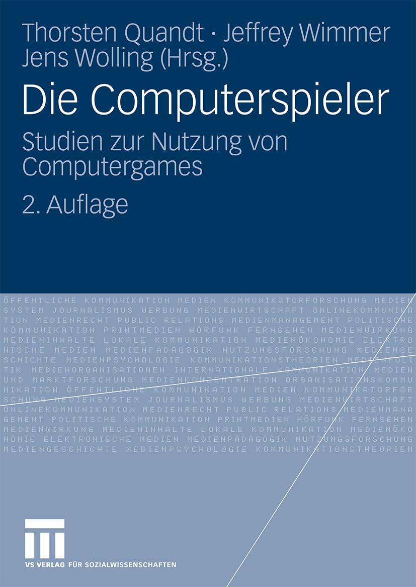 Vorderes Coverbild Die Computerspieler