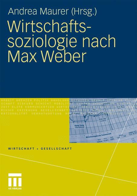 Vorderes Coverbild Wirtschaftssoziologie nach Max Weber