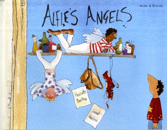 Vorderes Coverbild Alfie's Angels in Arabic and English