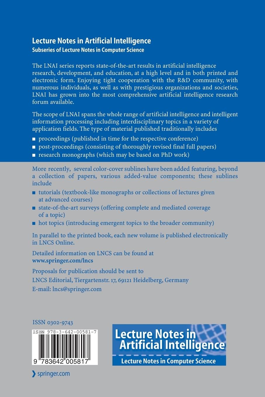 Rückseitencover Attention in Cognitive Systems