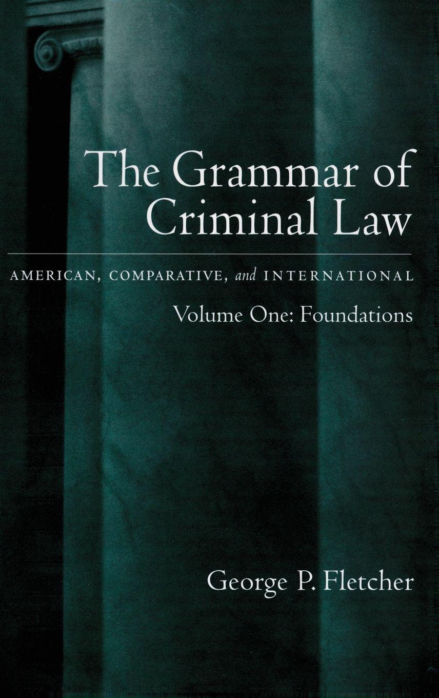 Vorderes Coverbild The Grammar of Criminal Law