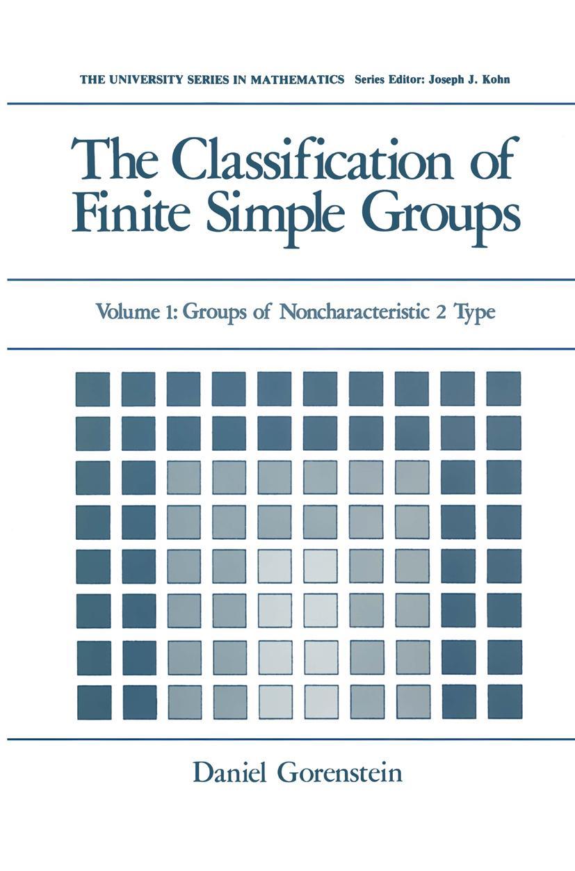 Vorderes Coverbild The Classification of Finite Simple Groups